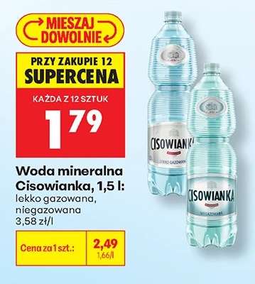 Woda mineralna Cisowianka, 1,5 l