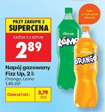 Napój gazowany Fizz Up, 2 l