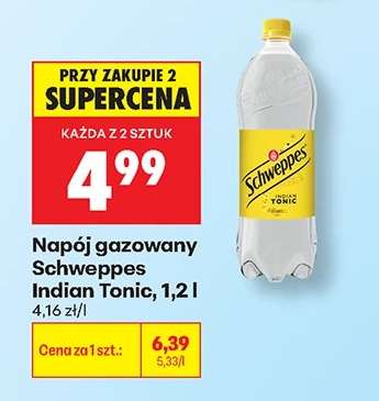 Napój gazowany Schweppes Indian Tonic, 1,2 l