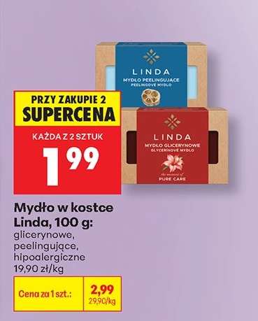 Mydło w kostce Linda, 100 g