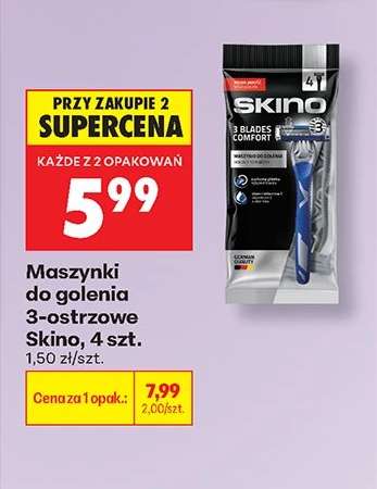 Maszynki do golenia 3-ostrzowe Skino, 4 szt.