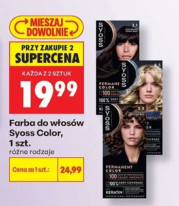 Farba do włosów Syoss Color, 1 szt.