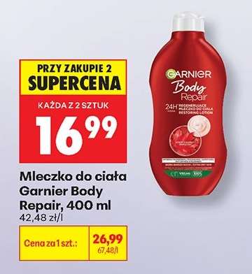 Mleczko do ciała Garnier Body Repair, 400 ml