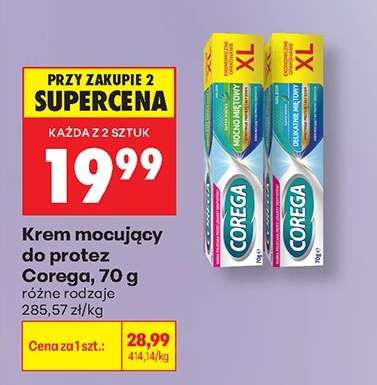 Krem mocujący do protez Corega, 70 g