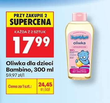 Oliwka dla dzieci Bambino, 300 ml
