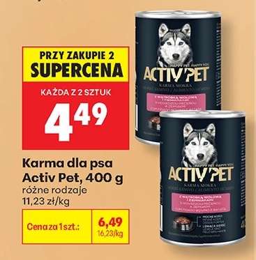 Karma dla psa Activ Pet, 400 g