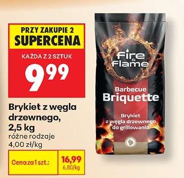 Brykiet z węgla drzewnego, 2,5 kg