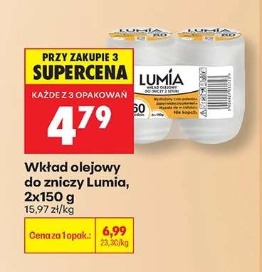 Wkład olejowy do zniczy Lumia, 2x150 g