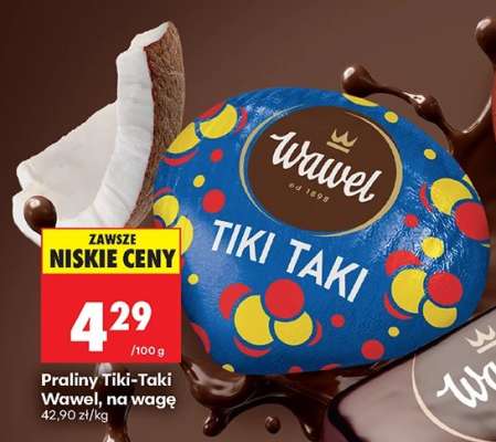 Praliny Tiki Taki Wawel na wagę
