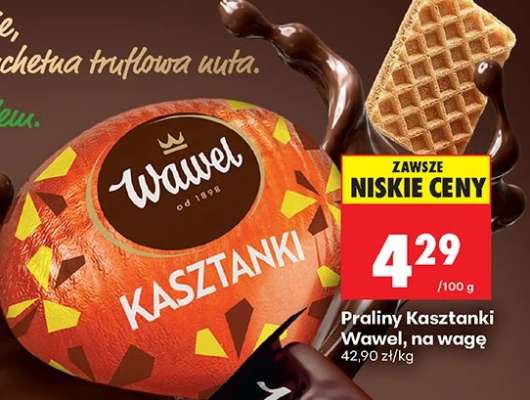 Praliny Kasztanki Wawel na wagę