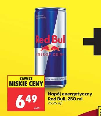NAPÓJ ENERGETYCZNY RED BULL 250 ML