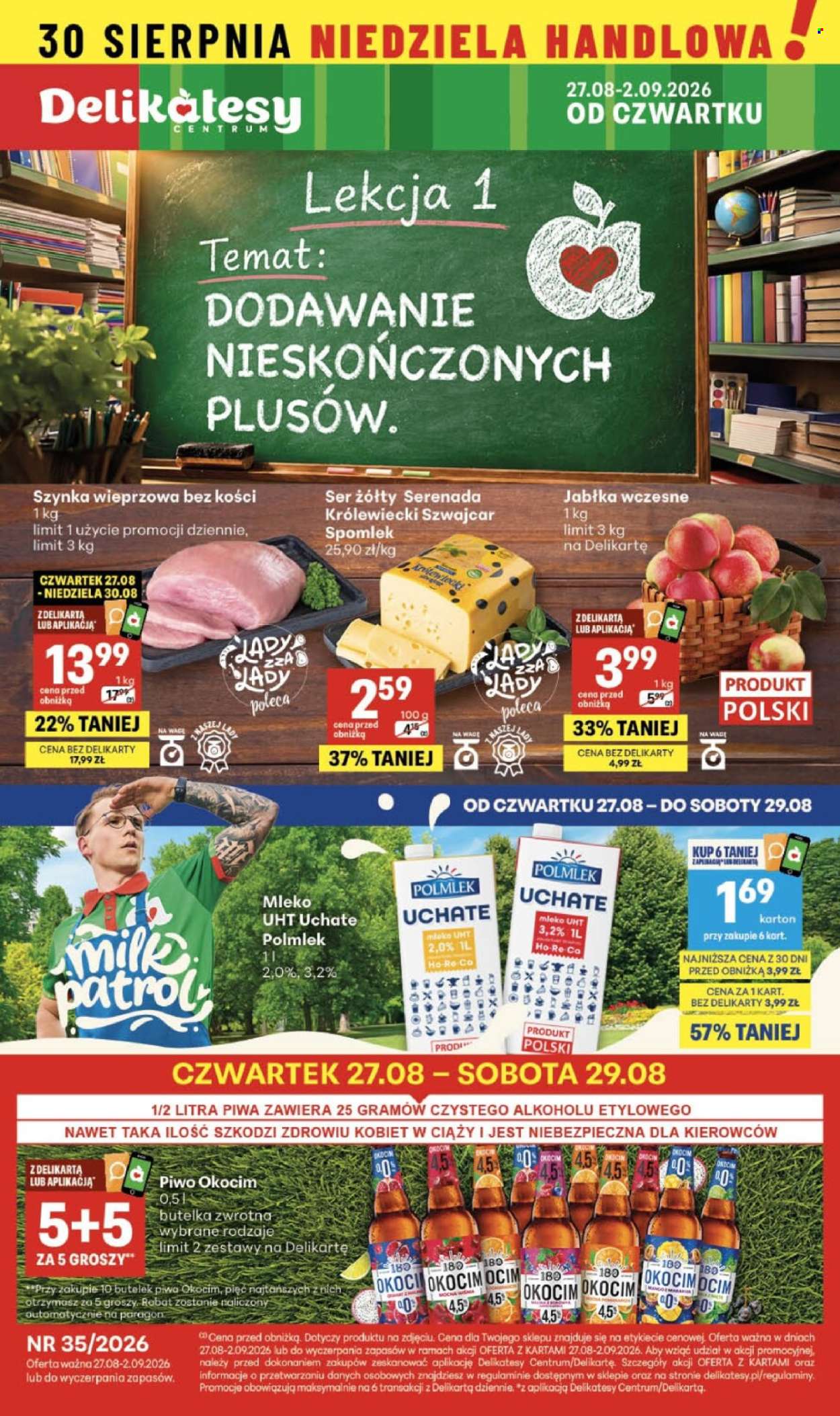 Gazetka Delikatesy Centrum - 27.08.2026 - 2.09.2026. Strona 1