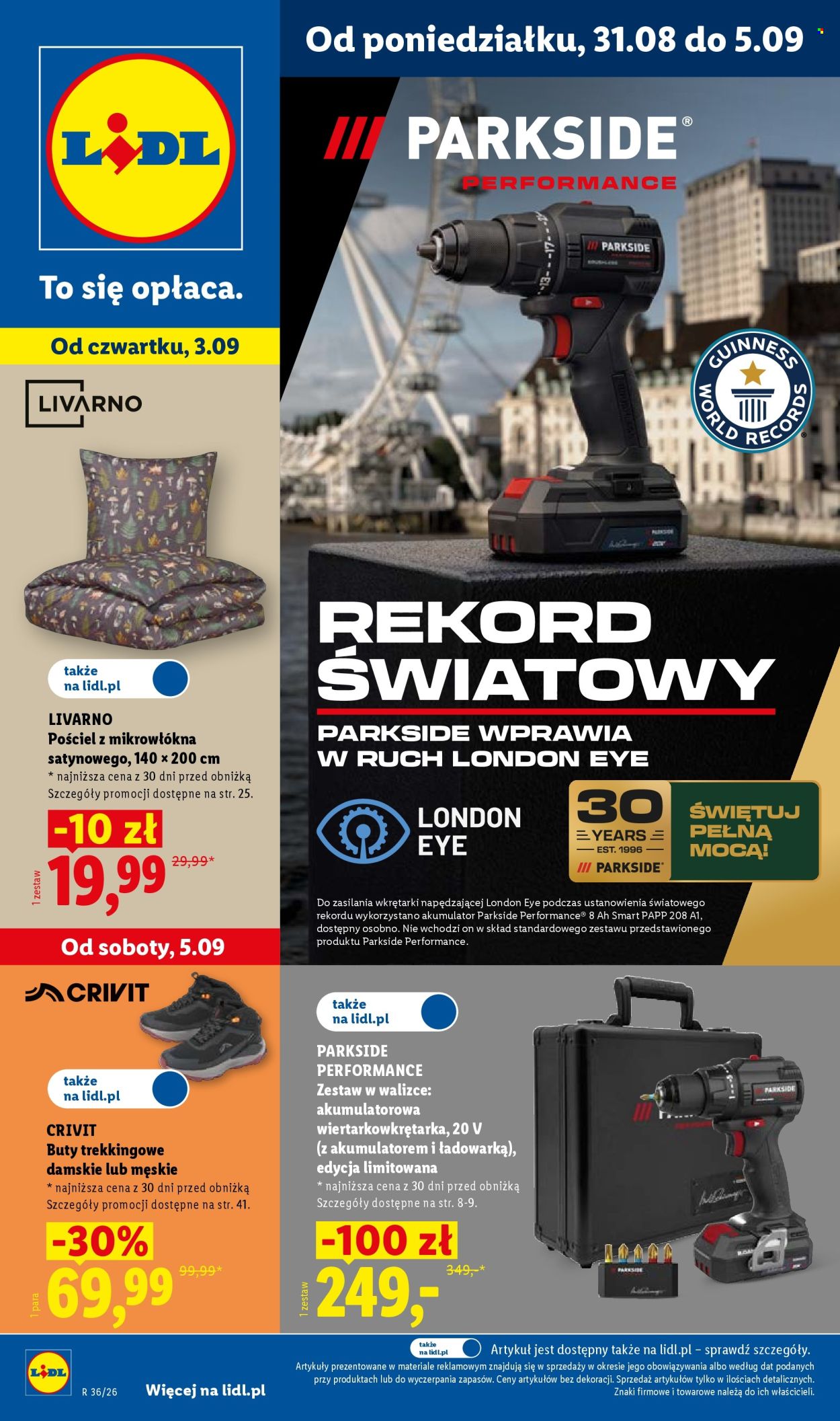 Gazetka Lidl - 31.08.2026 - 5.09.2026. Strona 1