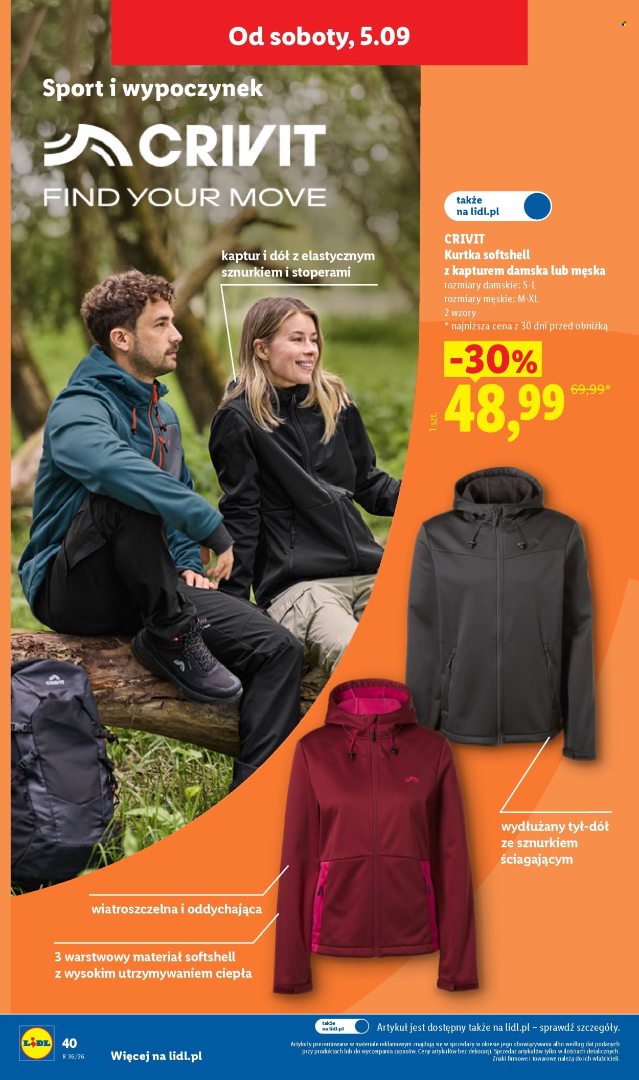 Gazetka Lidl - 31.08.2026 - 5.09.2026. Strona 48