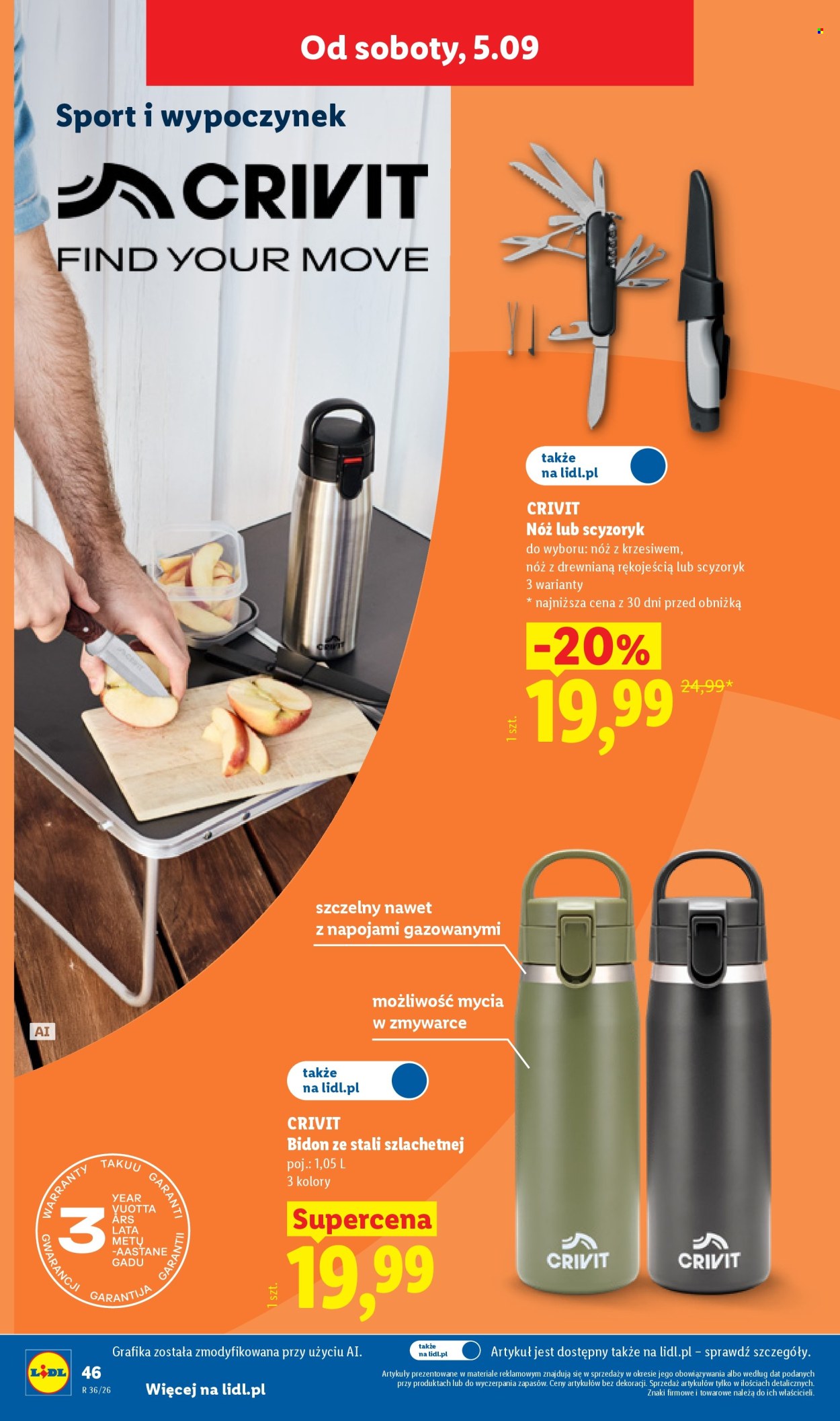 Gazetka Lidl - 31.08.2026 - 5.09.2026. Strona 54