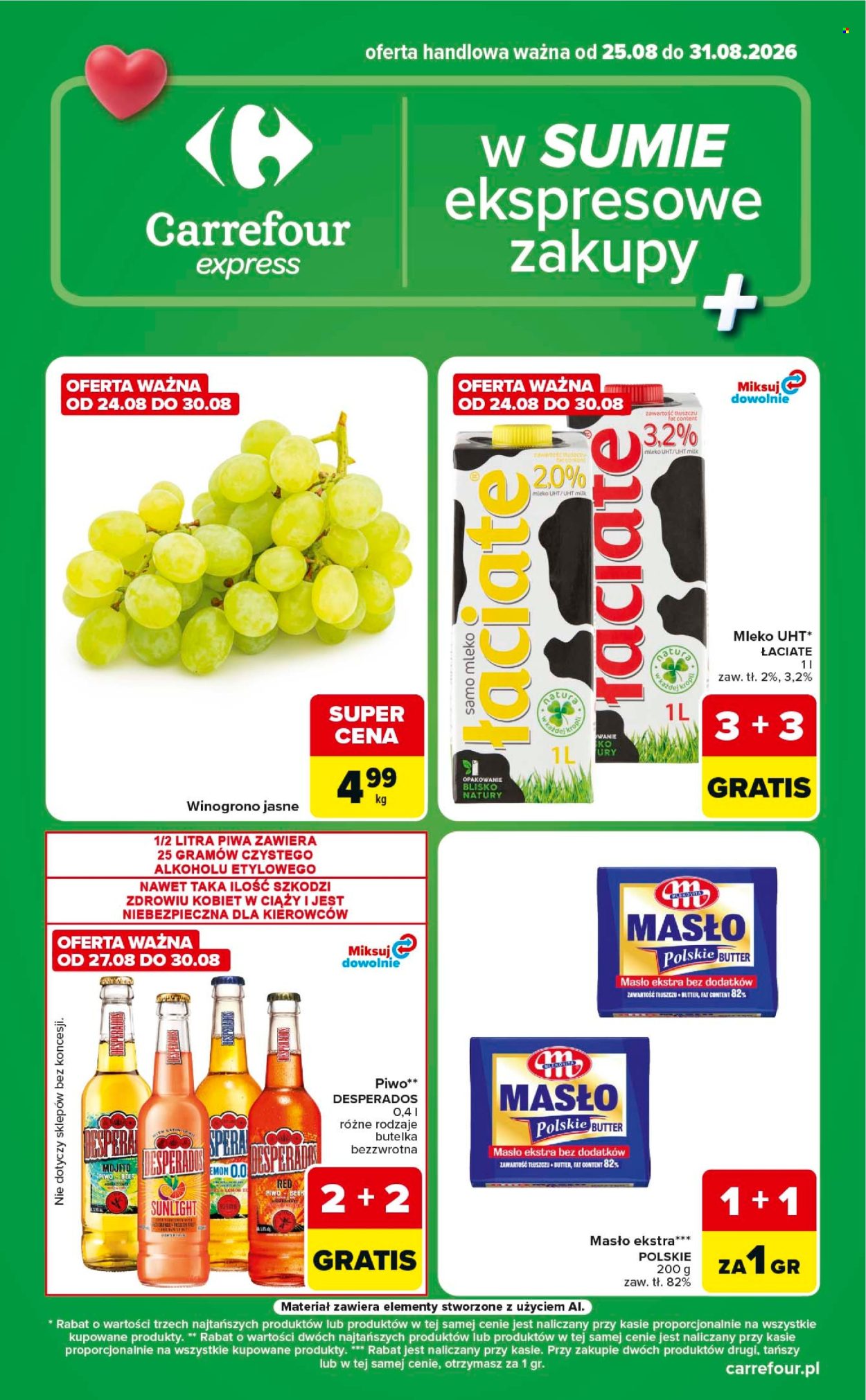 Gazetka Carrefour Express - 25.08.2026 - 31.08.2026. Strona 1