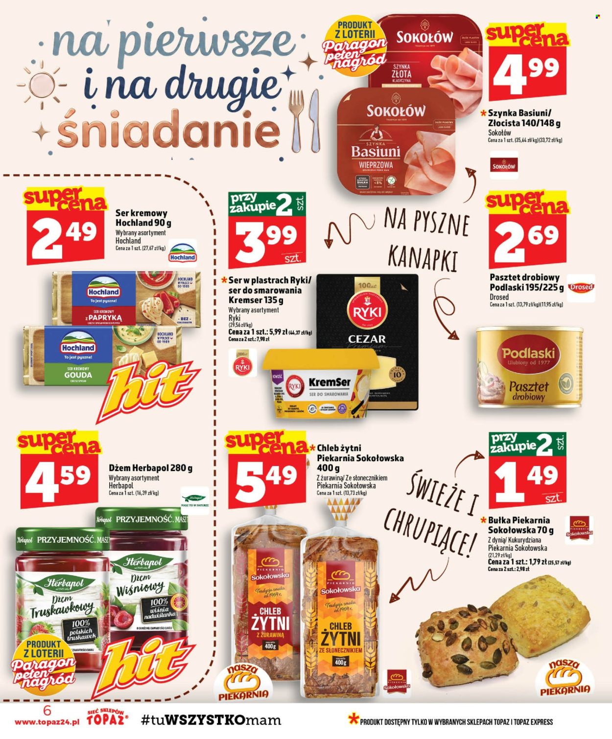 Gazetka Topaz - 27.08.2026 - 2.09.2026. Strona 6