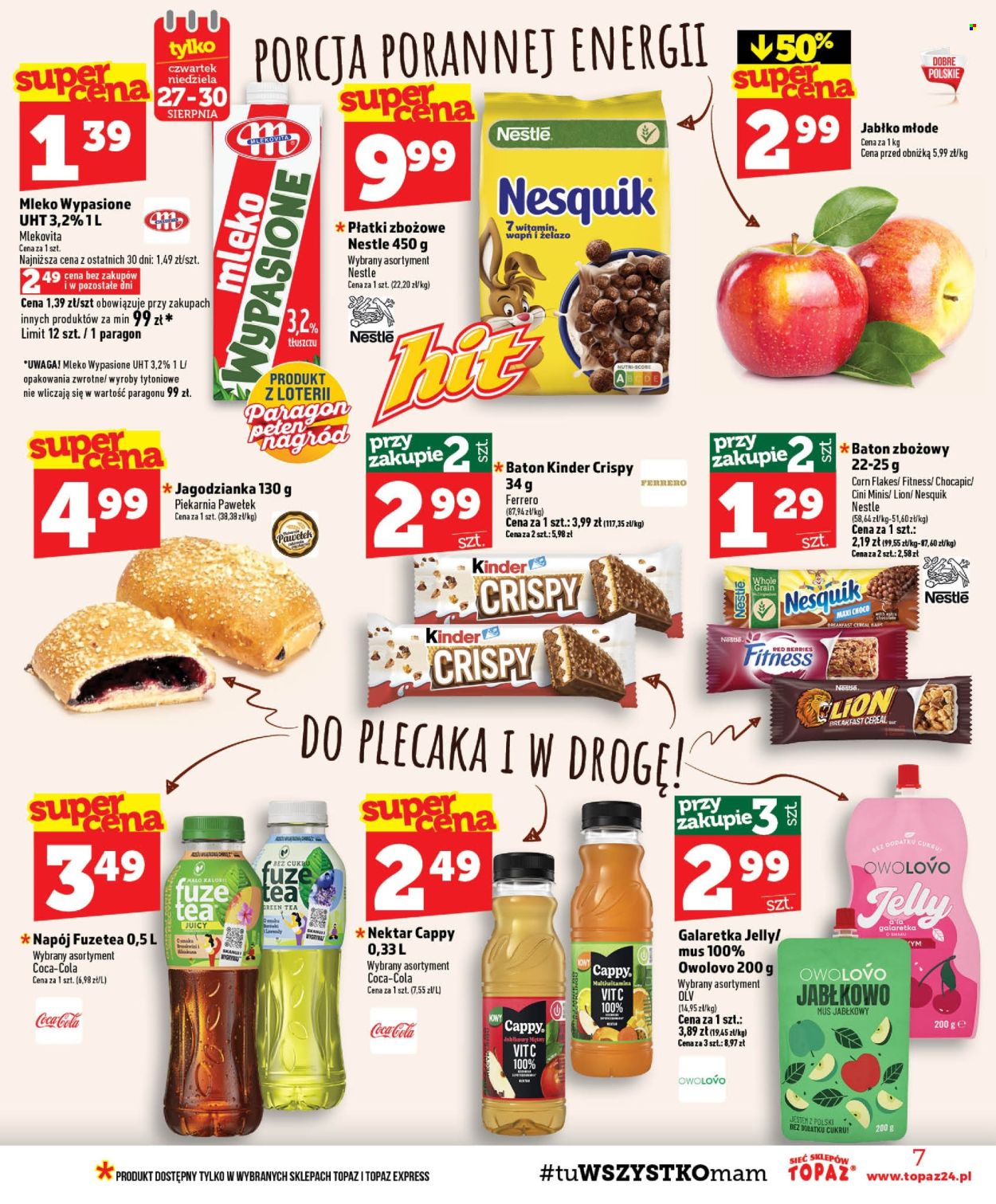 Gazetka Topaz - 27.08.2026 - 2.09.2026. Strona 7