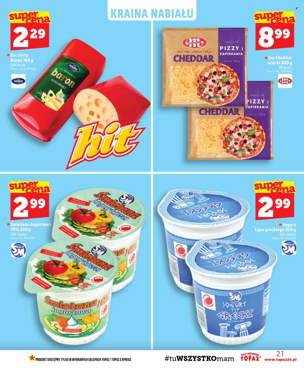 Gazetka Topaz - 27.08.2026 - 2.09.2026. Strona 21