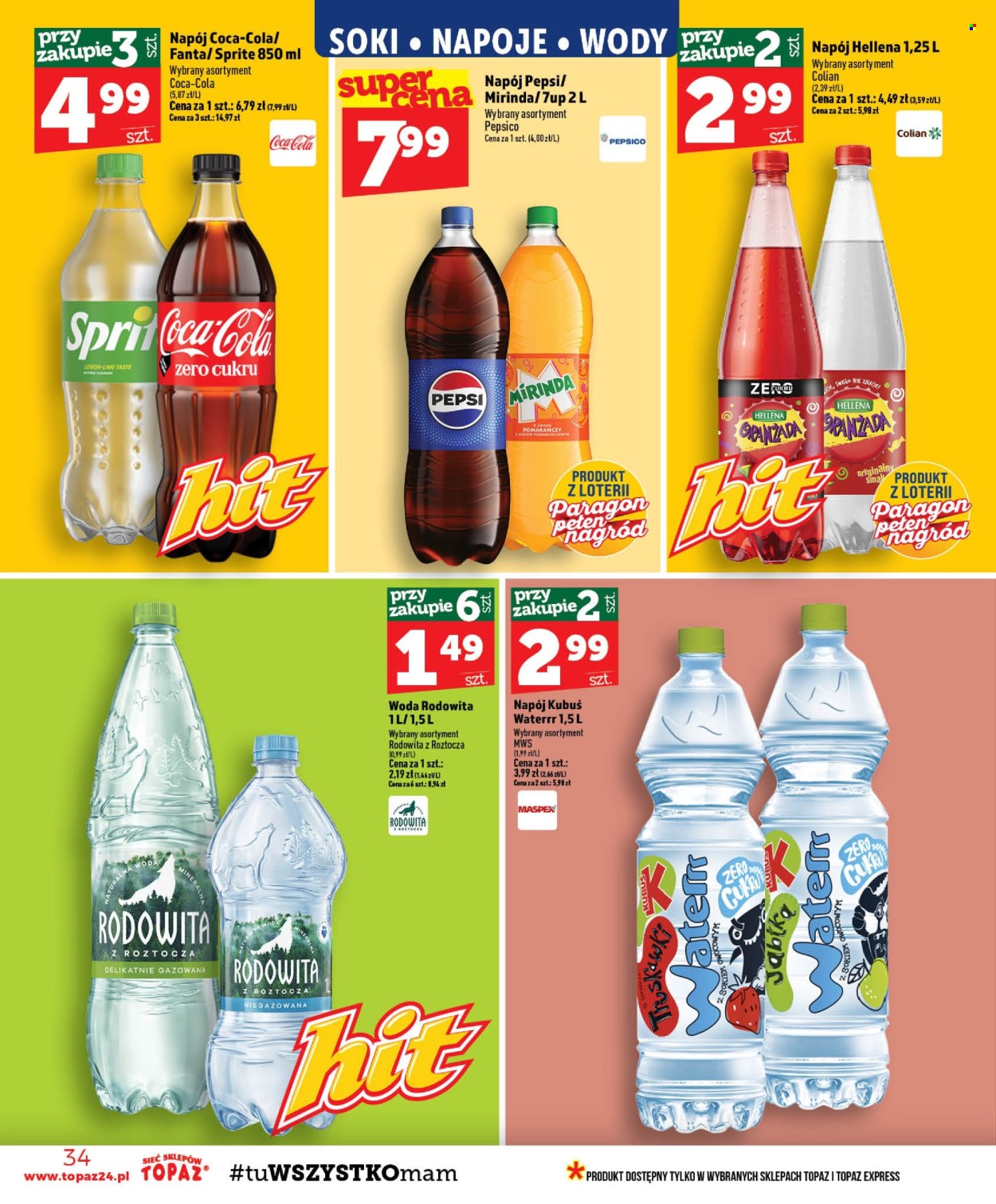 Gazetka Topaz - 27.08.2026 - 2.09.2026. Strona 34