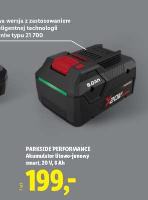 PARKSIDE PERFORMANCE Akumulator litowo-jonowy