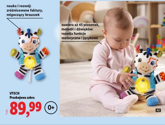 VTECH Przebojowa zebra
