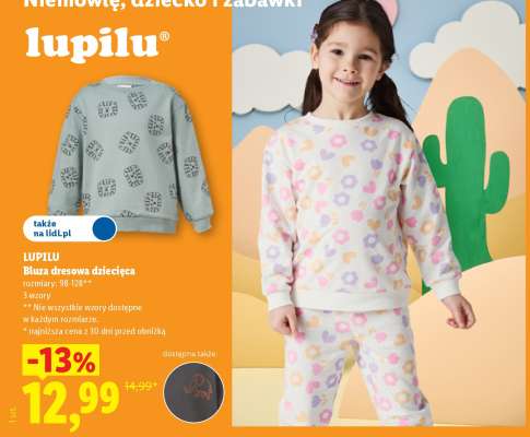 LUPILU Bluza dresowa dziecięca