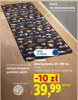 LIVARNO Mata kuchenna, 65 × 180 cm