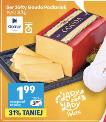 Ser żółty Gouda Podlasiak