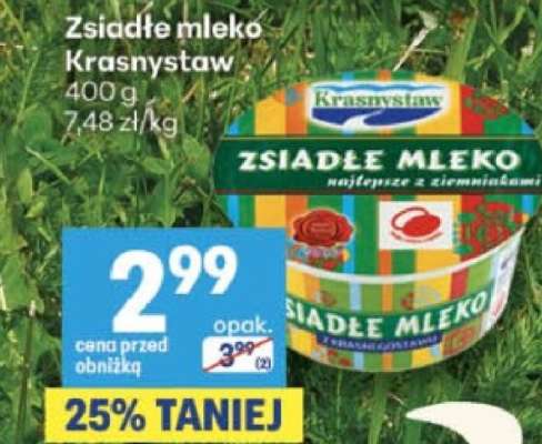 Zsiadłe mleko KRASNYSTAW