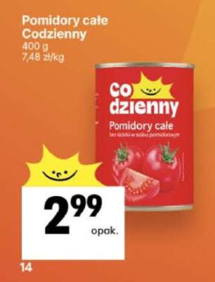 Pomidory całe Codzienny