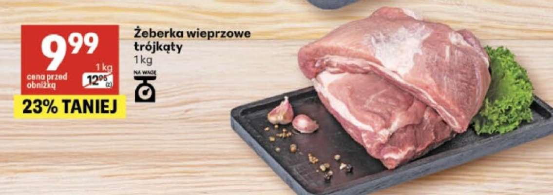 ŻEBERKA WIEPRZOWE TRÓJKĄTY