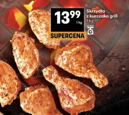 Skrzydła z kurczaka grill