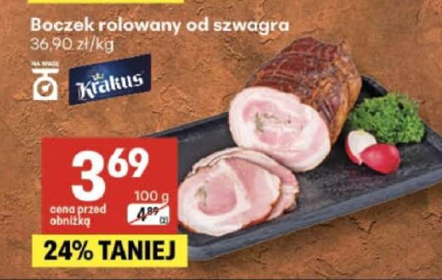 Boczek rolowany od szwagra