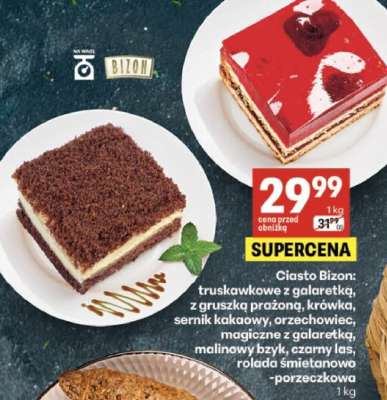 Ciasto Bizon