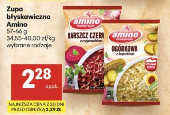 Zupa błyskawiczna Amino