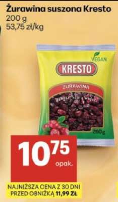 Żurawina suszona Kresto