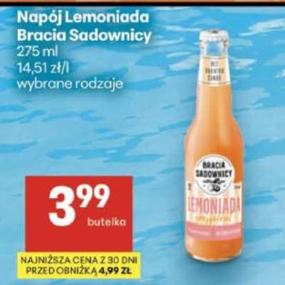 Napój Lemoniada Bracia Sadownicy