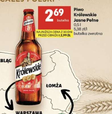 PIWO KRÓLEWSKIE JASNE PEŁNE