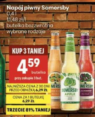 Napój piwny Somersby