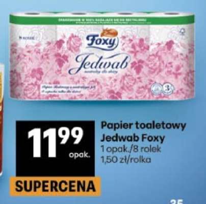 Papier toaletowy Jedwab Foxy