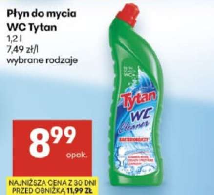 Płyn do mycia WC Tytan**