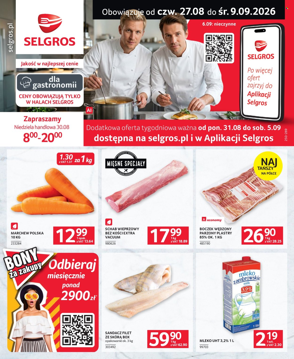 Gazetka Selgros - 27.08.2026 - 9.09.2026. Strona 1