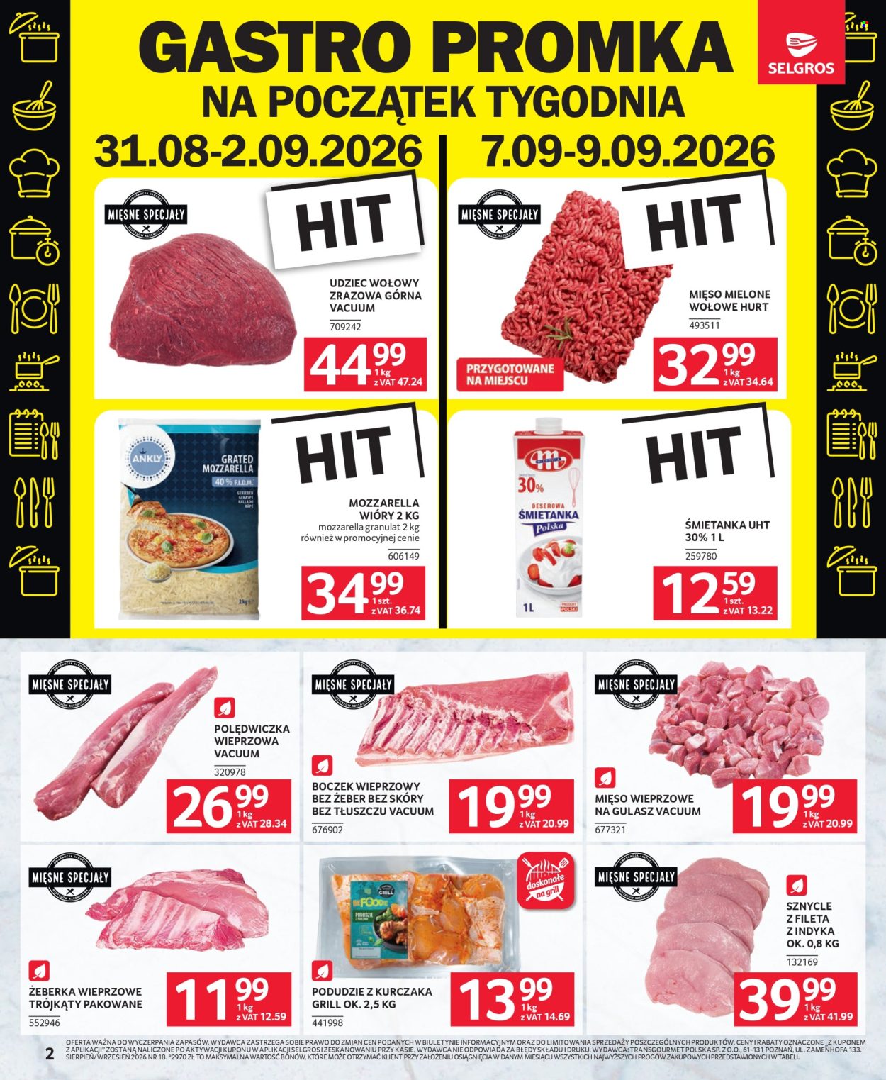 Gazetka Selgros - 27.08.2026 - 9.09.2026. Strona 2