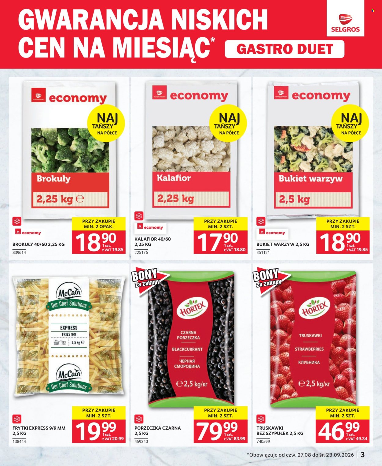 Gazetka Selgros - 27.08.2026 - 3.09.2026. Strona 3