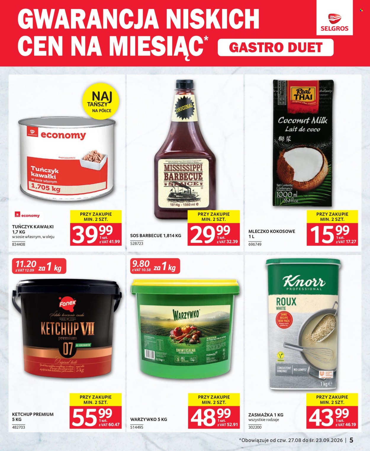 Gazetka Selgros - 27.08.2026 - 3.09.2026. Strona 5