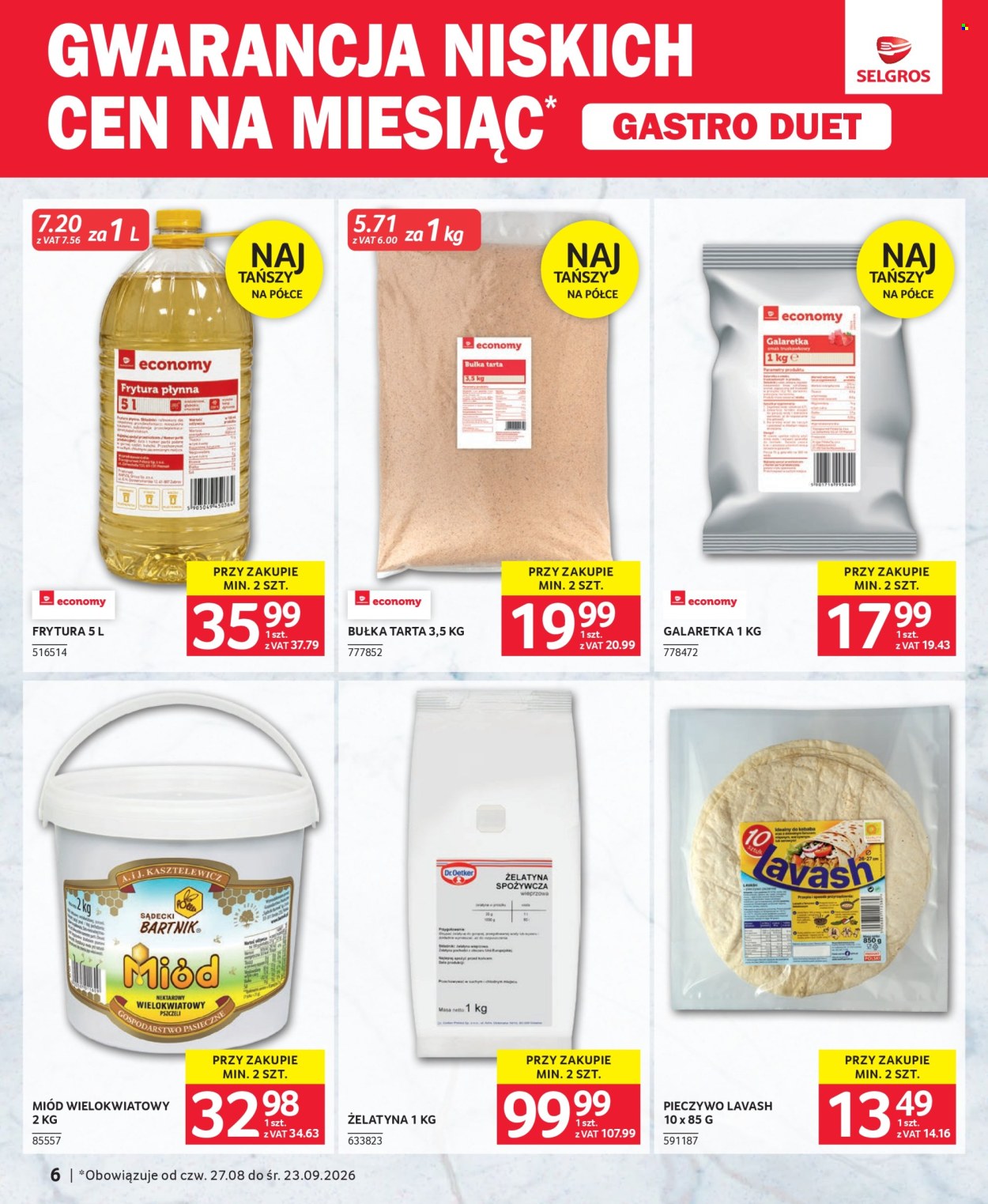 Gazetka Selgros - 27.08.2026 - 3.09.2026. Strona 6