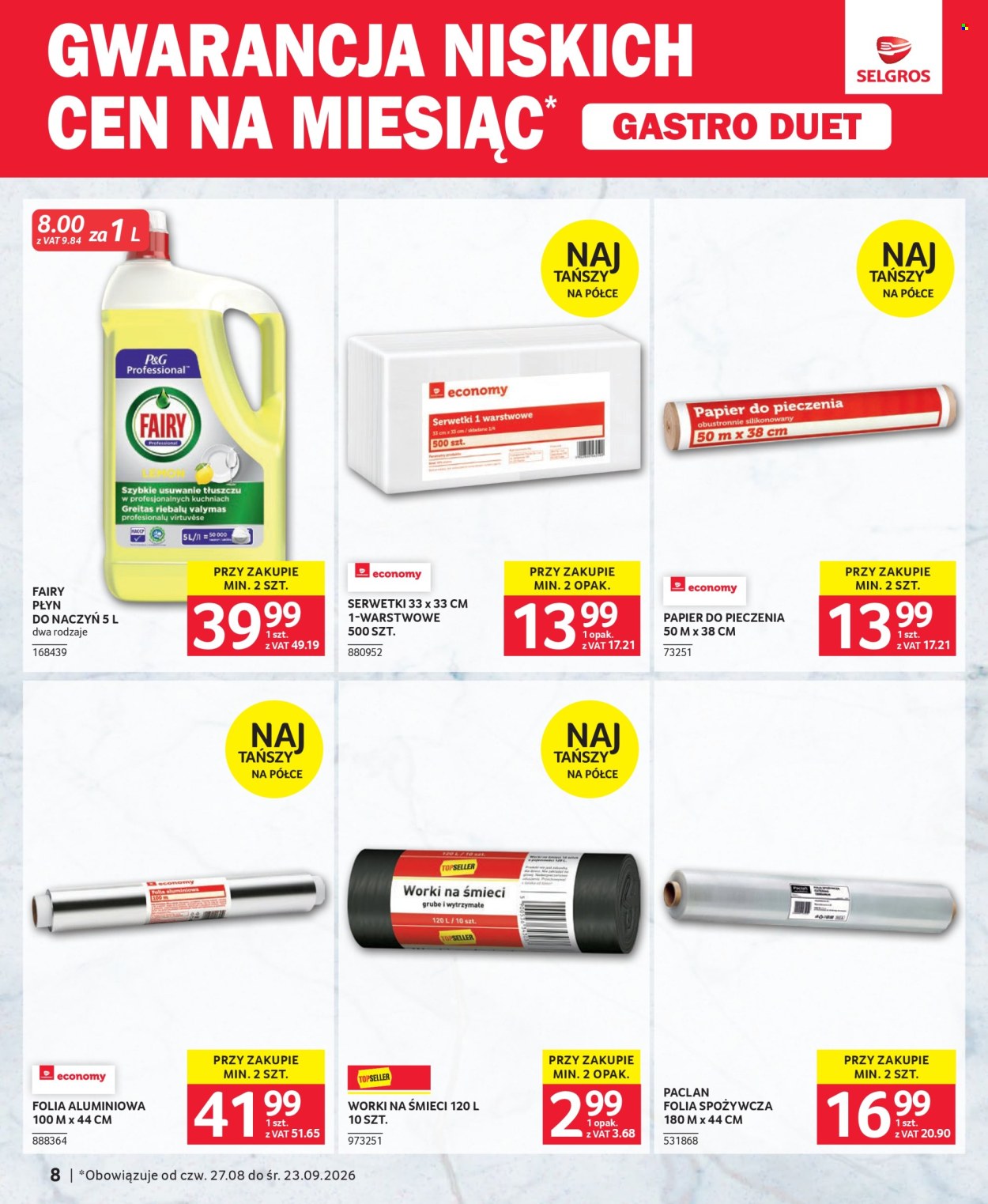 Gazetka Selgros - 27.08.2026 - 3.09.2026. Strona 8