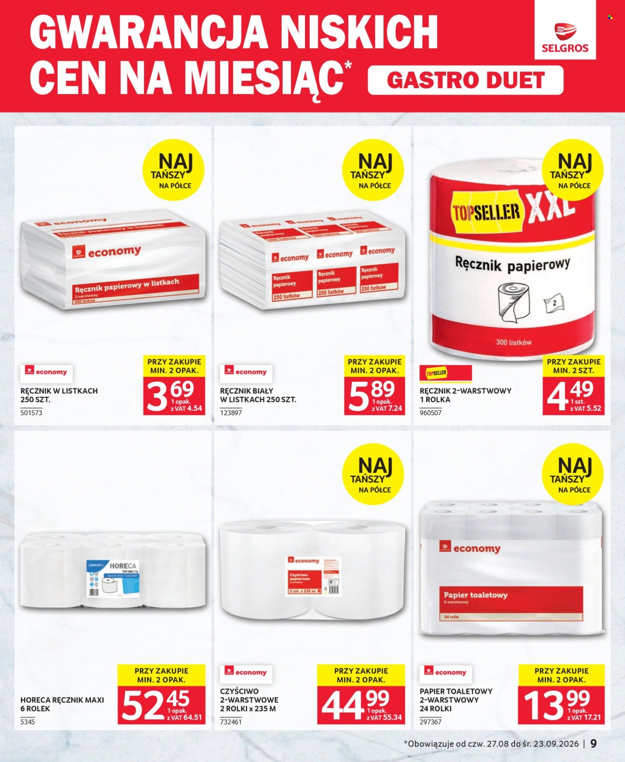 Gazetka Selgros - 27.08.2026 - 3.09.2026. Strona 9