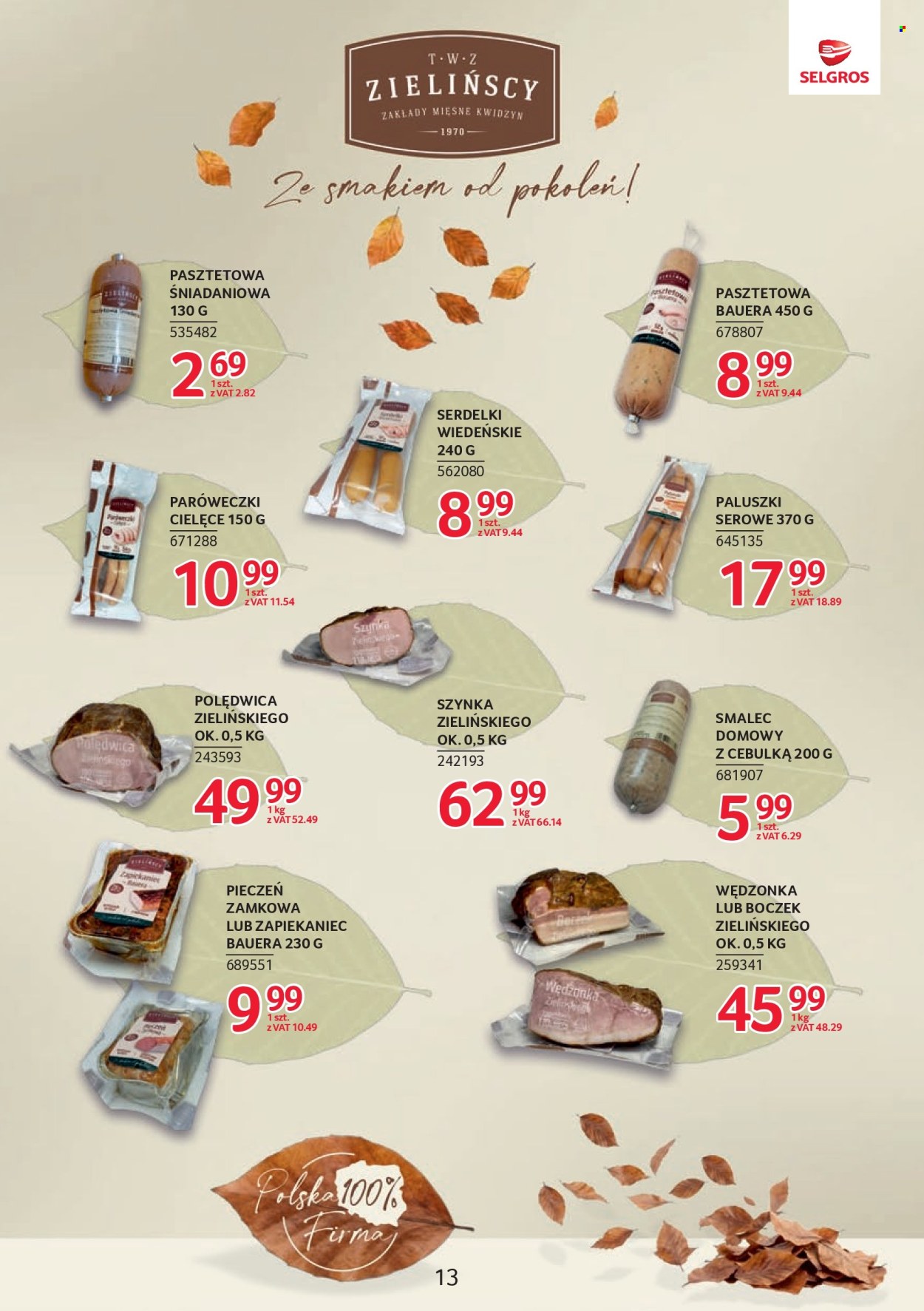Gazetka Selgros - 27.08.2026 - 9.09.2026. Strona 13
